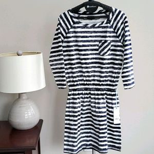 Southern Tide Nautical Navy Jena Raglan Dress